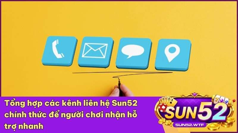 Sun52 wtf cam kết hỗ trợ khách hàng tận tâm, chuyên nghiệp qua đa dạng các kênh liên lạc